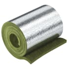OBO BETTERMANN - Lana minerale foglio alluminio per sezione isolante 6100x500x30 fibre minerali verde. 7202308