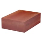 OBO BETTERMANN - Mattoncino antincendio intumescente 200x144x60mm in materiale espanso con pori chiusi marrone a elasticità permanente.