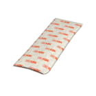 OBO BETTERMANN - Cuscino antincendio KBK-1 piccolo 350x120x10mm in fibra di vetro con imbottitura grigia speciale.