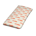 OBO BETTERMANN - Cuscino antincendio medio 350x170x23mm in tessuto di fibra di vetro con imbottitura grigia speciale.