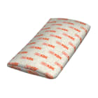 OBO BETTERMANN - Cuscino antincendio KBK-3 grande 350x170x40mm in tessuto di fibra di vetro con imbottitura grigia speciale.