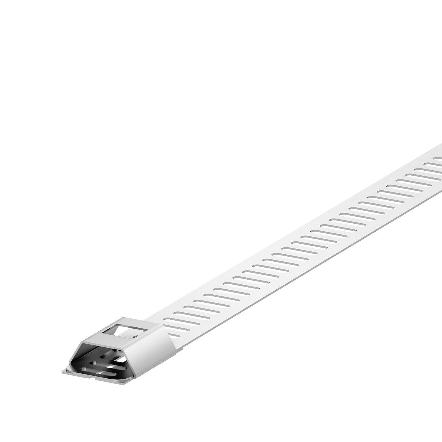 OBO BETTERMANN - Clip blocca coperchio 7x150 in acciaio inox A2 1.4301 non trattato, con ulteriore trattamento MBS 015.