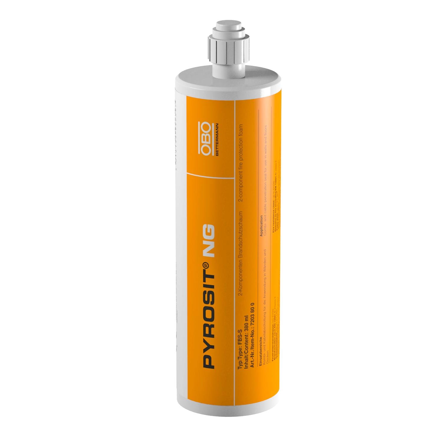OBO BETTERMANN - Schiuma antincendio FBS-S in cartuccia da 380ml.