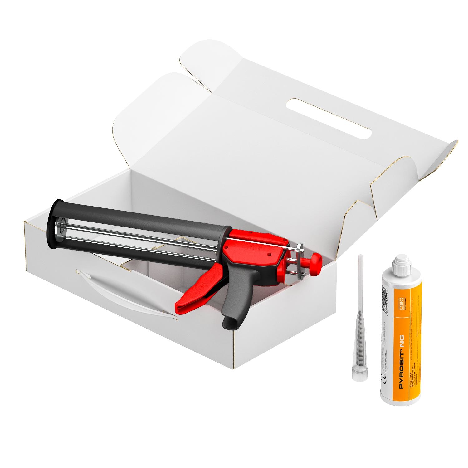 OBO BETTERMANN - Starter kit FBS-ST schiuma antincendio 415x210x85 bianco.