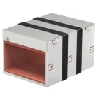 OBO BETTERMANN - Box tagliafuoco 4 lati con interno intumescente 300x223x181 Acciaio INOX A2 1.4113 non trattato ulteriore trattamento PMB 120-4 A2.