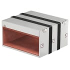 OBO BETTERMANN - Box tagliafuoco 4 lati con interno intumescente 300x323x181 Acciaio INOX A2 1.4113 non trattato ulteriore trattamento PMB 130-4 A2.