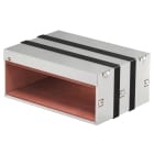 OBO BETTERMANN - Box tagliafuoco 4 lati con interno intumescente 300x423x181 Acciaio INOX A2 1.4113 non trattato ulteriore trattamento PMB 140-4 A2.