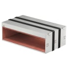 OBO BETTERMANN - Box tagliafuoco 4 lati con interno intumescente 300x523x181 Acciaio INOX A2 1.4113 non trattato ulteriore trattamento PMB 150-4 A2.