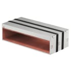 OBO BETTERMANN - Box tagliafuoco 4 lati con interno intumescente 300x623x181 Acciaio INOX A2 1.4113 non trattato ulteriore trattamento PMB 160-4 A2.
