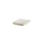 OBO BETTERMANN - Piastra antincendio GLB-PG1 asolata 150x120x20 in calcestruzzo leggero fibra di vetro grigio.