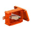 OBO BETTERMANN - T100ED Scatola di derivazione 4X8AD per mantenimento funzionale 150x116x67 Polipropilene arancio pastello RAL 2003.