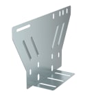 OBO BETTERMANN - Piastra montaggio Firebox per sistemi supporto cavi Acciaio zincatura a nastro Double Dip, zinco/alluminio.