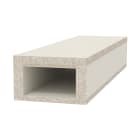 OBO BETTERMANN - Canale antincendio diretto 1000x105x210 in calcestruzzo leggero e fibra di vetro grigio.