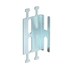 OBO BETTERMANN - Morsetto di fissaggio verticale per canali antincendio 40x20 in acciaio zincato continuo.