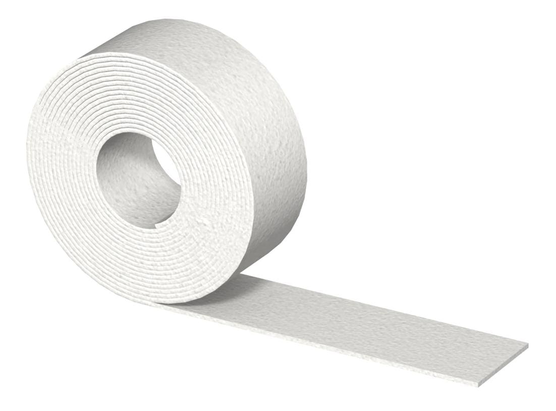 OBO BETTERMANN - Strisce sigillante per canali antincendio 60x5x7500 in materiale espanso grigio beige RAL 7006.
