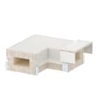 OBO BETTERMANN - Curva 90° per BSKH09-K0511 50x110 in Calcestruzzo leggero fibra di vetro grigio.