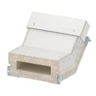 OBO BETTERMANN - Curva a salire BSKH09-K0521 50x210 in calcestruzzo leggero fibra di vetro grigio.