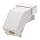 OBO BETTERMANN - Curva a scendere BSKH09-K0506 50x60 in calcestruzzo leggero e fibra di vetro grigio.