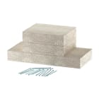 OBO BETTERMANN - Attraversamento EI60 per PLCD D060810 100x80 in Calcestruzzo leggero con fibra di vetro grigio.