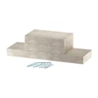 OBO BETTERMANN - Attraversamento EI60 per PLCD D061220 200x120 in Calcestruzzo leggero con fibra di vetro grigio.
