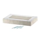 OBO BETTERMANN - Elemento terminale EI90 PLCD D091220 200x120 Calcestruzzo leggero fibra vetro grigio.