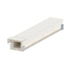 OBO BETTERMANN - Canale antincendio EI60 sospeso 1000x100x80 in calcestruzzo leggero fibra di vetro grigio.