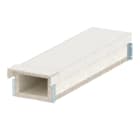 OBO BETTERMANN - Canale antincendio EI60 sospeso 1000x200x120 in calcestruzzo leggero fibra di vetro grigio.