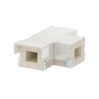 OBO BETTERMANN - Derivazione a T EI90 per PLCS D090810 100x80 Calcestruzzo leggero in fibra di vetro grigio.