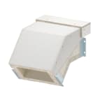 OBO BETTERMANN - Curva a scendere EI60 for PLCS D061220 200x120 in calcestruzzo leggero e fibra di vetro grigio.