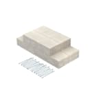OBO BETTERMANN - PLCS D060810 100x80 AttraVersamento EI60 Calcestruzzo Leggero in Fibra di Vetro Grigio.