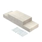 OBO BETTERMANN - PLCS D061220 200x120 AttraVersamento EI60 Calcestruzzo Leggero in Fibra di Vetro Grigio.