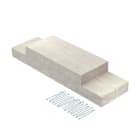 OBO BETTERMANN - PLCS D091220 200x120 AttraVersamento EI90 Calcestruzzo Leggero in Fibra di Vetro Grigio.