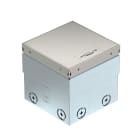 OBO BETTERMANN - Torretta scomparsa, all-in-one vuota 140x140x110 in acciaio inox.