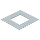 OBO BETTERMANN - Coperchio di montaggio 250-3 per GES4 282x282x4 in Acciaio zincato continuo.