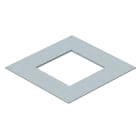 OBO BETTERMANN - Coperchio di montaggio 350-2/3 per GES4 383x383x4 in Acciaio zincato continuo.
