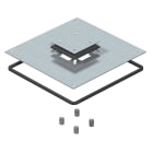 OBO BETTERMANN - Coperchio di montaggio 250-3 per Telitank 282x282x4 in Acciaio zincato continuo.