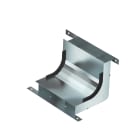 OBO BETTERMANN - Curva verticale 2 scomparti per EÜK-2 270x177,7x177,7 acciaio zincato in continuo.