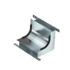 OBO BETTERMANN - Curva verticale 2 scomparti per EÜK-2 270x177,7x177,7 in acciaio zincato continuo.