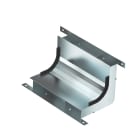 OBO BETTERMANN - Curva verticale 2 scomparti per EÃœK-2 330x177,7x177,7 in acciaio zincato continuo.