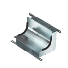 OBO BETTERMANN - Curva verticale 2 scomparti per EÜK-2 330x177,7x177,7 Acciaio zincato in continuo KV2 25048-2.