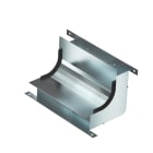 OBO BETTERMANN - Curva verticale 2 scomparti per EÜK-2 330x177,7x177,7 acciaio zincato in continuo KV2 25058-2.