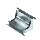 OBO BETTERMANN - Curva verticale 3 scomparti per EÜK-2 330x177,7x177,7 in acciaio zincato continuo.