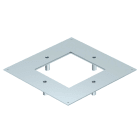 OBO BETTERMANN - Coperchio carichi pesanti 350-3 per dimensione nominale 4 382x382x59 Acciaio zincato in continuo.