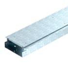 OBO BETTERMANN - Canale filo pavimento cieco 2000x73x85 in acciaio zincato continuo OKB E 25085.