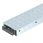 OBO BETTERMANN - Canale filo pavimento 2000x273x85 Acciaio zincato in continuo con coperchio cieco OKB U 25085 BD.