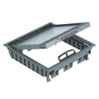 OBO BETTERMANN - Torretta scomparsa universale 264x264x67 Poliammide grigio ferro RAL 7011 GES9-3S.