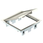 OBO BETTERMANN - Torretta scomparsa per montaggio universale 266x266x69 Acciaio INOX A2 1.4301 GES9M-2 10U.