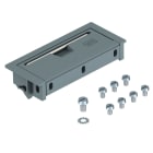 OBO BETTERMANN - Uscita cavo per cassetta telaio in poliammide grigio ferro RAL 7011.