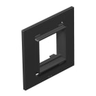 OBO BETTERMANN - Coperchio singolo Modul 45 per T4L/T8NL in Poliammide nero grafite RAL 9011.