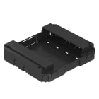 OBO BETTERMANN - Box di montaggio per torretta altezza 55 mm in poliammide nero grafite RAL 9011 MT45V.